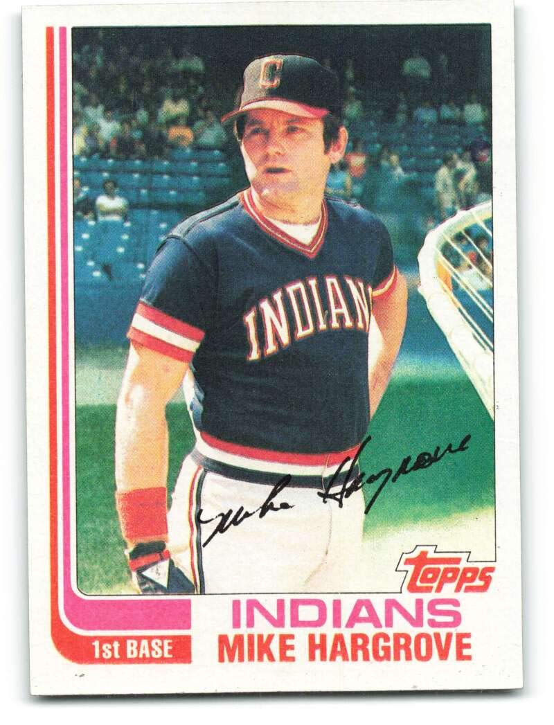 Amazon.com: 1982 Topps Baseball #310 Mike Hargrove Cleveland