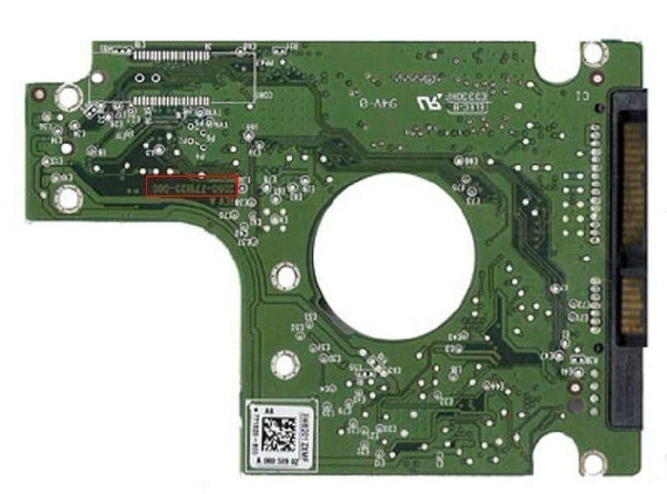 PCB Controller Pour Disque Dur WD6400BPVT - Réf. 2060-701499-005, Flashé, Occasion/defekt