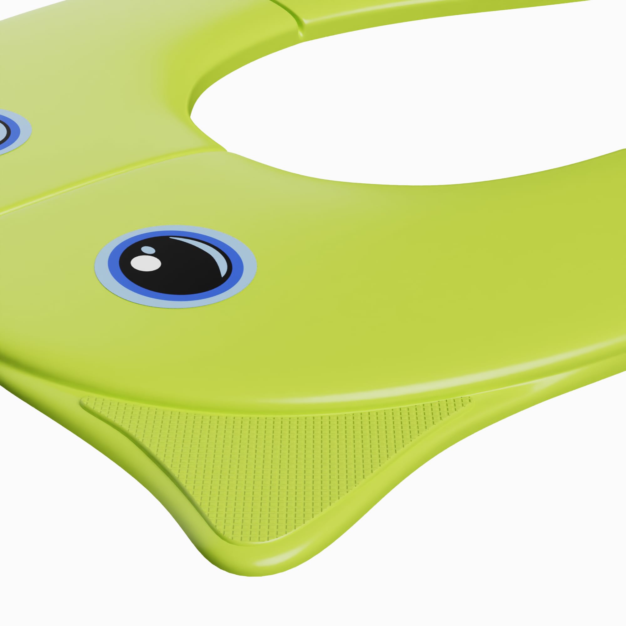 TECHHARK® Baby Potty Training Toilet Seat for Boys And Girls Kids, Non-Slip with Splash Guard, Fits Round & Oval Toilets, (TRAVEL GREEN) - Image 5 thumbnail
