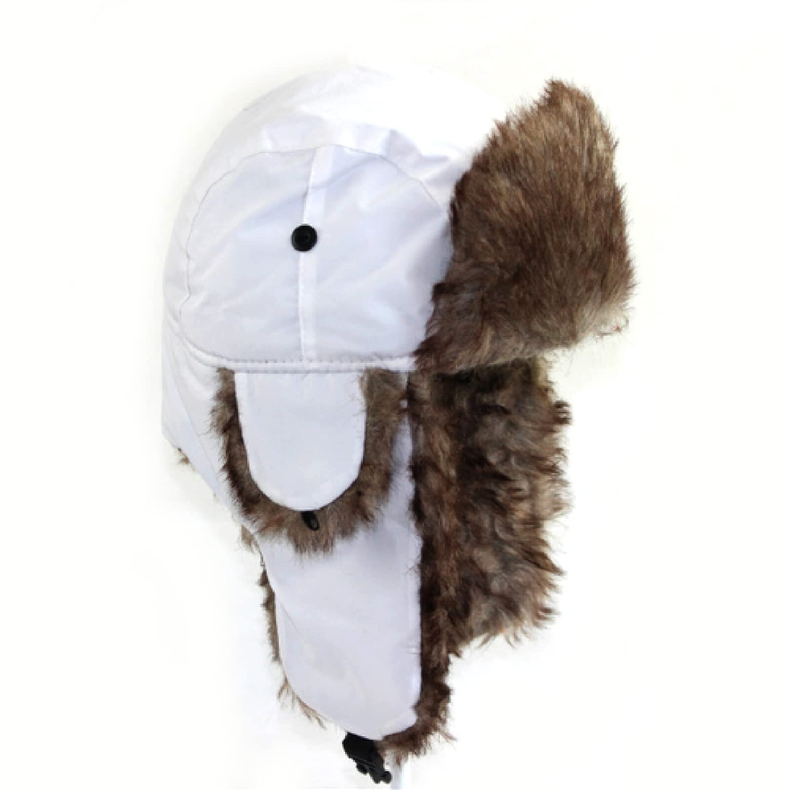 Russo Cappello da trapper con bomber invernale Uomo Donna Unisex Warm Trapper Aviator Trooper Earflap Winter Flaps Cappello da sci Cappelli bomber Cappello da sci russo Cappelli in pelliccia sintetica