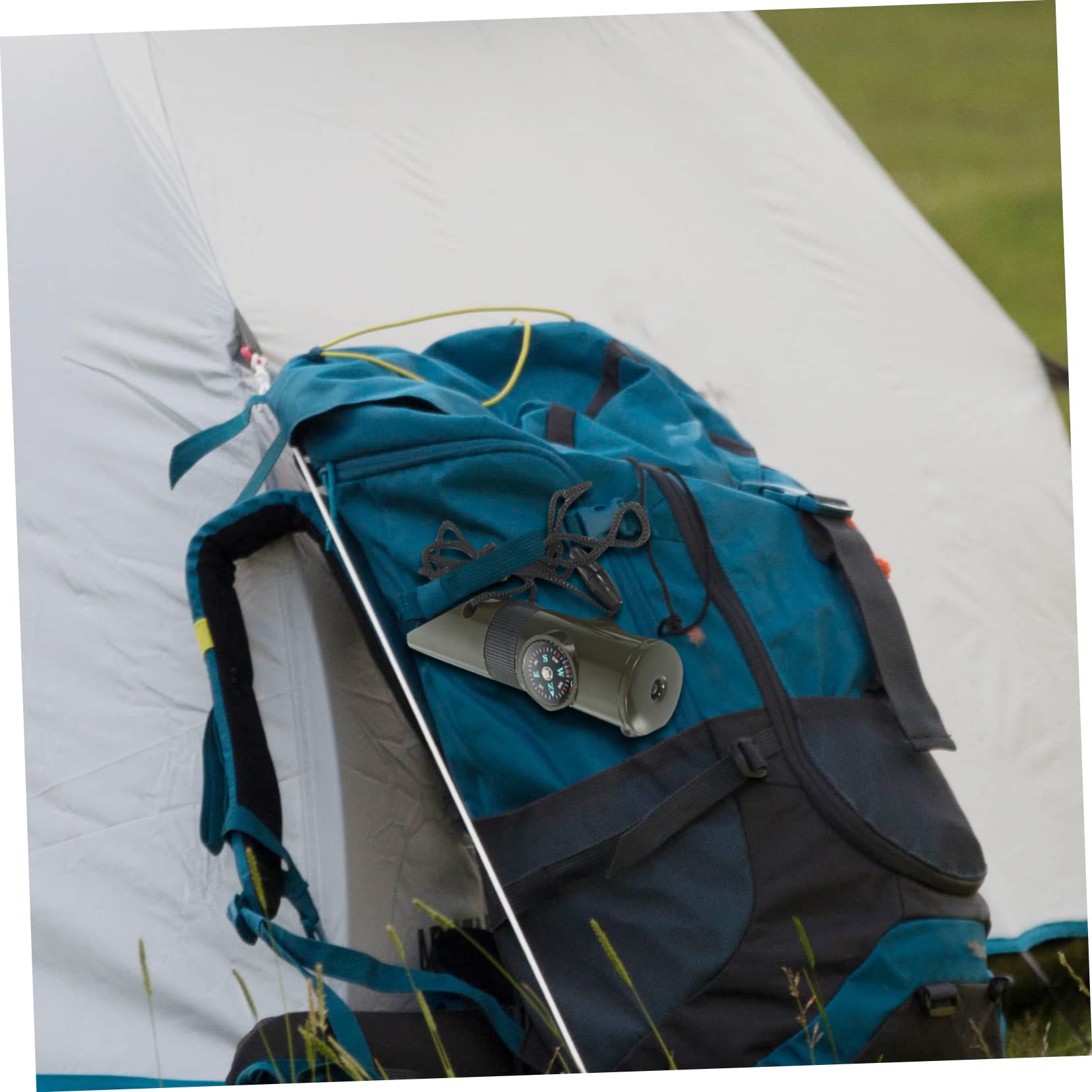 BESPORTBLE Accessoire Extérieur Kit Survie Accessoire De Camping Compass Cloches Kit d'urgence Sifflet Multifonctionnel Sifflet Sportif Siffler Alliage