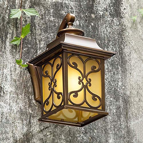 Lampe de mur rétro E27 étanche pour l'éclairage de balcon style industriel