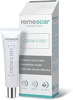 Remescar - Crow's Feet Eye Cream - Clinically Proven Eye Cream to Reduce Crows Feet - Anti-Ageing Eye Cream for Men & Women - Filler for Fine Lines & Wrinkles - Reduces Puffiness - Instant Results