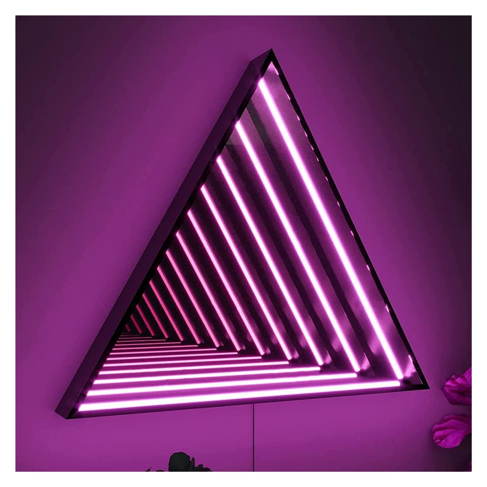 Meiiron Umgebungsbeleuchtung für Schlafzimmer, Spielzimmer, Dekoration, Farbwechsel-Show-Lichtprojektor, Wandmontage, LED-Spiegelleuchten, Dekorationen für Zuhause, Erwachsene, Geburtstag, Party