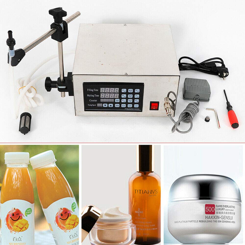 LT-130 Máquina de llenado automática de líquidos, 5 ~ 3500 ml, control numérico