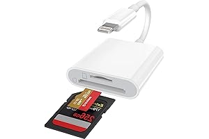 SD Card Reader for iPhone Lightning Interface