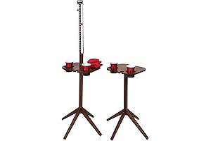 ScoreCaddy - Best Outdoor Scorekeeper Tables with Drink Holders