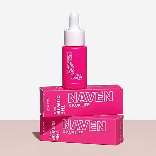 Miniatura 6 de KOA LIFE X NAVEN The Glow Up - Aceite facial antienvejecimiento diario, aceite facial ultra hidratante, hidratante facial, sueros, vegano, sin