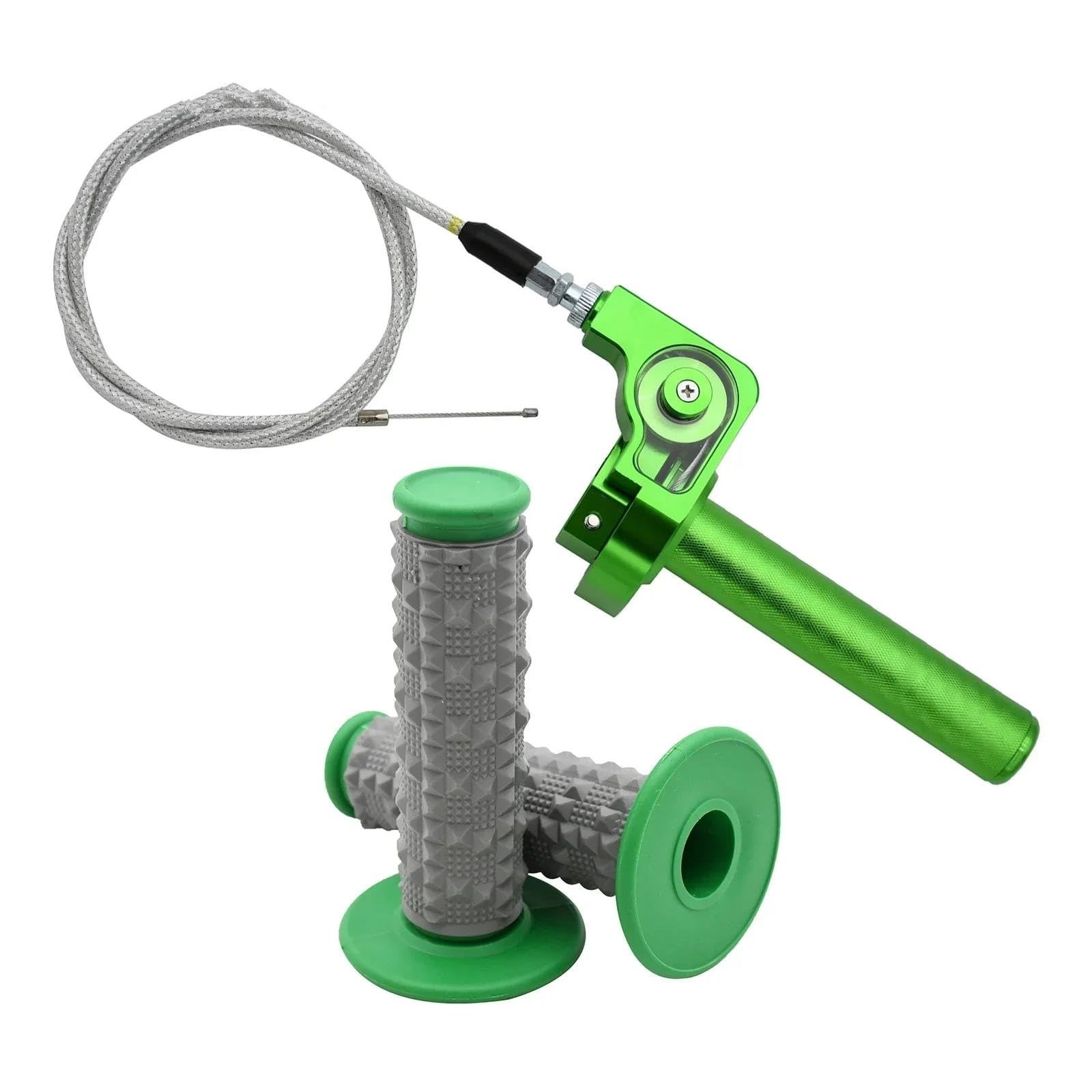 Cavo Acceleratore Rapido A Torsione Per Moto Compatibile Con XR400MOTARD XR250MOTARD 2003-2008(VERDE)