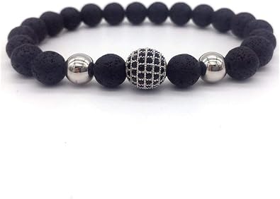 Bracelets Men's Bracelets Women Gift Fashion Geometric Bracelets Men Classic Fashion Stone Bead Charm Bracelets Bangles Beaded
