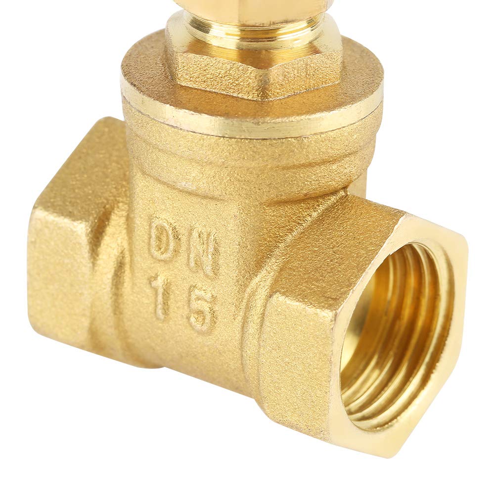 Messing knelkoppeling inwendig 15 mm x 1/2' | DWD Service