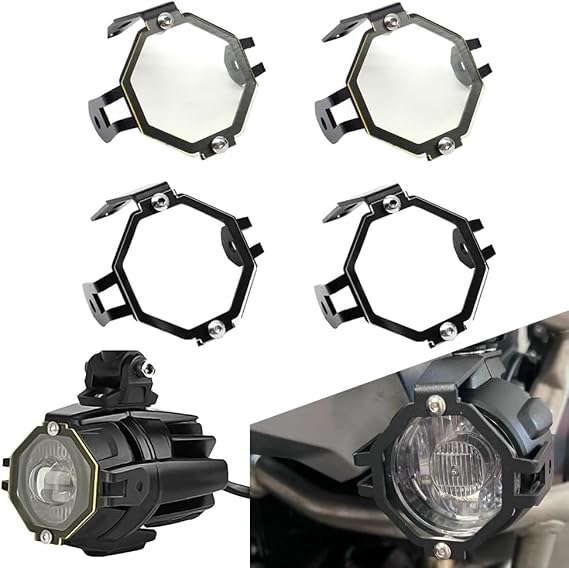 Headlight Cover Guard For R1250GS R1250 R 1250 GS R1200GS F800GS ADV For Adventure 2005-2023 Motorcycle Fog Lamp Light Cover Guard Grille Protector