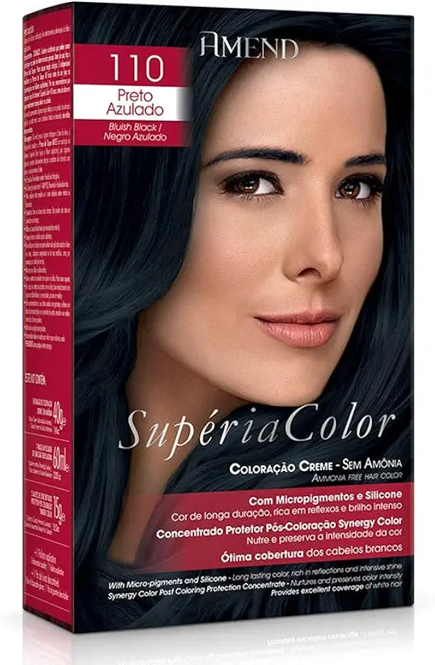 Amend Kit Tonalizante Supéria Color 100 Preto