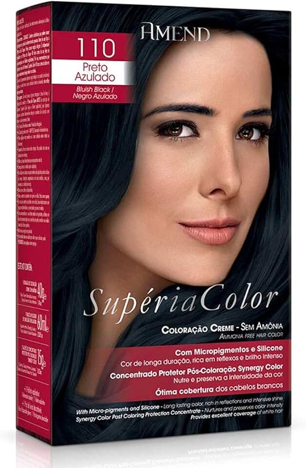 Amend Kit Tonalizante Supéria Color 100 Preto