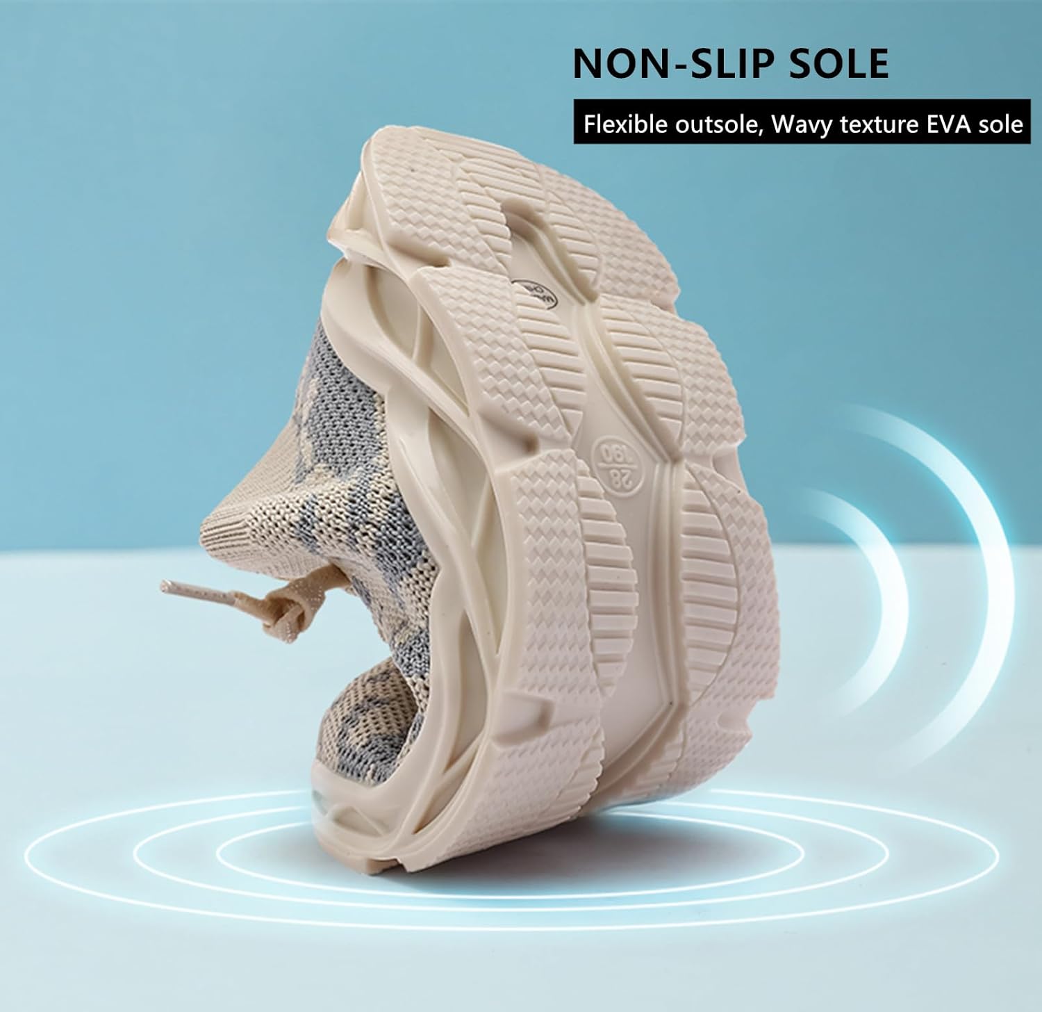 DADAWEN Toddler/Little Kid Boys Girls Lightweight Breathable Sneakers Strap Athletic Tennis Shoes for Running Walking - Image 4