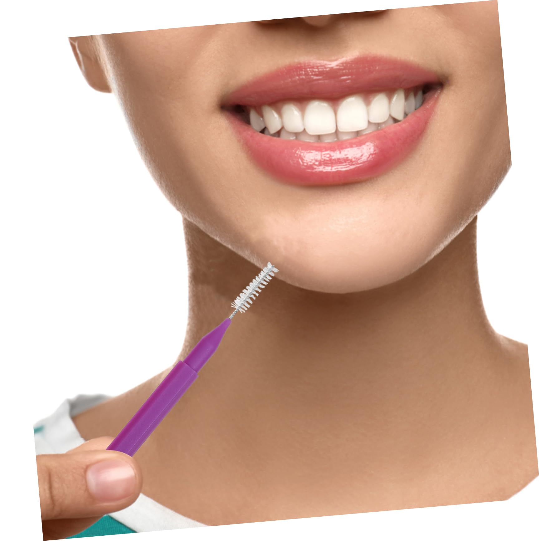 CALLARON 300pezzi Spazzolini Interdentali Per Apparecchi Dentali Tra e Colori Per Orale