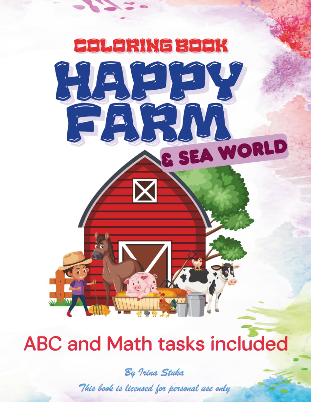 Coloring Book: Happy Farm