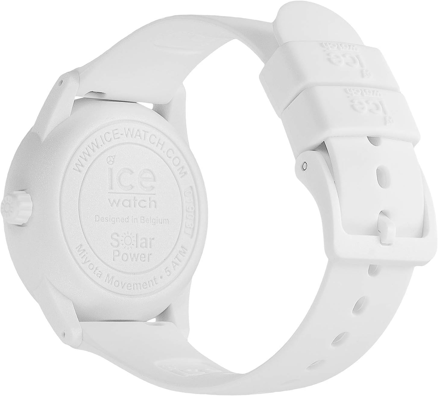 Ice-Watch - Ice Chic White Gold - wit dameshorloge met siliconen