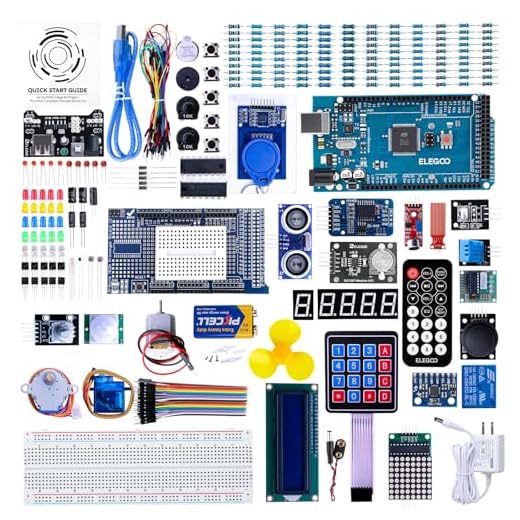ELEGOO MEGA R3 Lo Starter Kit più Completo con Tutorial Italiano Compatibile con i Progetti IDE di Arduino
