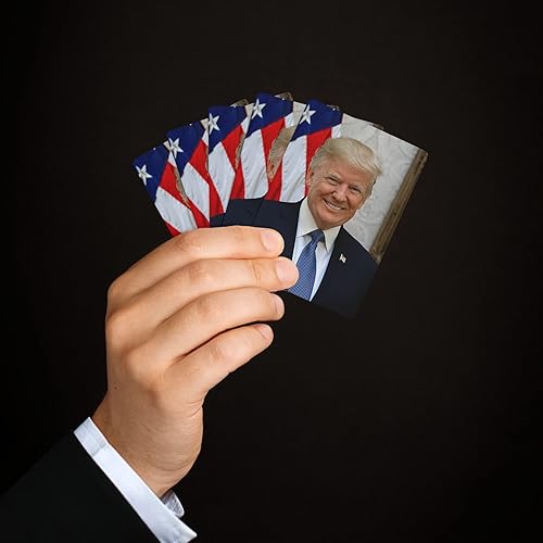 Miniatura 4 de Cartas de juego de Trump divertidas tarjetas de póquer del presidente Trump