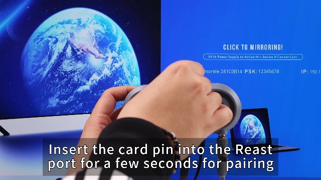 Trasmettitore HDMI Wireless Lemorele - 50m, 1080P, Doppio Schermo HDMI+VGA - Per TV, Proiettore - Foto 7