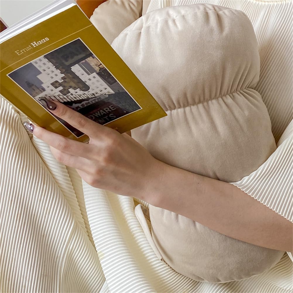 オフィスチェアクッション ソフトシートクッション 腕と枕付き 快適な学生用椅子パッド 背中のお尻クッション付き オフィス、自宅、勉強