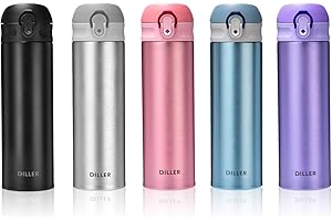 Diller Thermos Water Bottle, 17 Oz