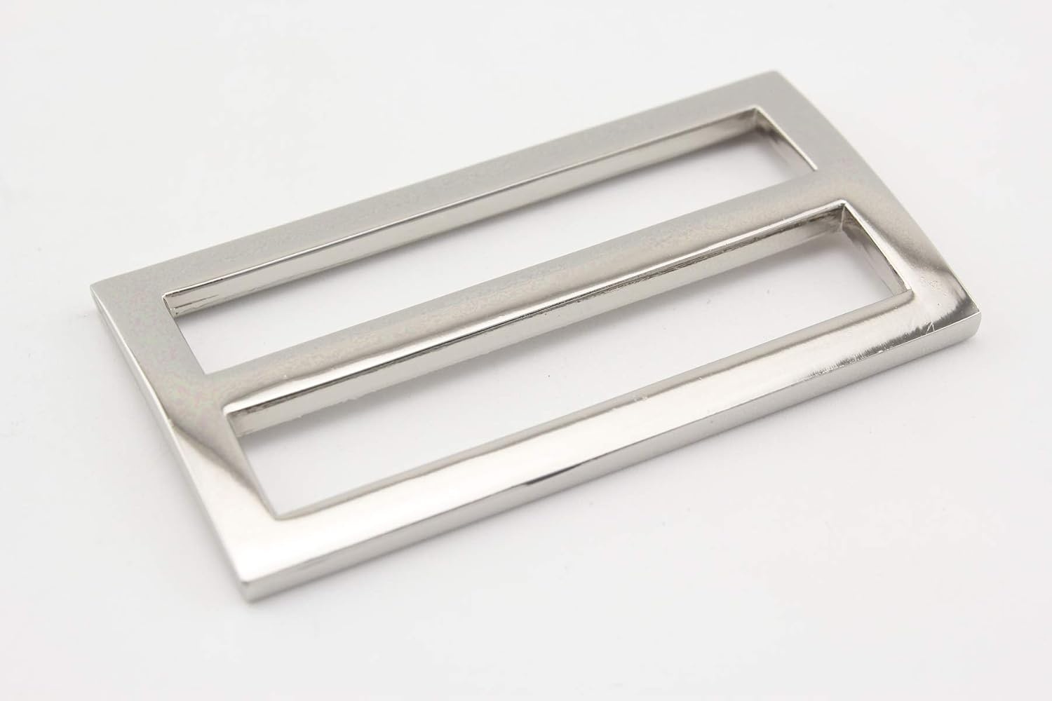 NICKEL & POLISHED NICKEL Adjuster Slider for buckle straps bags belt purse hardware making replacement