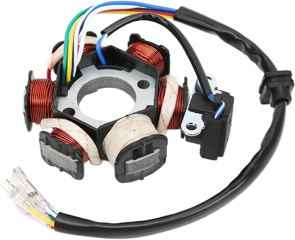 Riloer Faisceau de câblage CDI Kit d'allumage pour quad de démarrage électrique chinois 50 cc, 70 cc, 90 cc, 110 cc, 125 cc