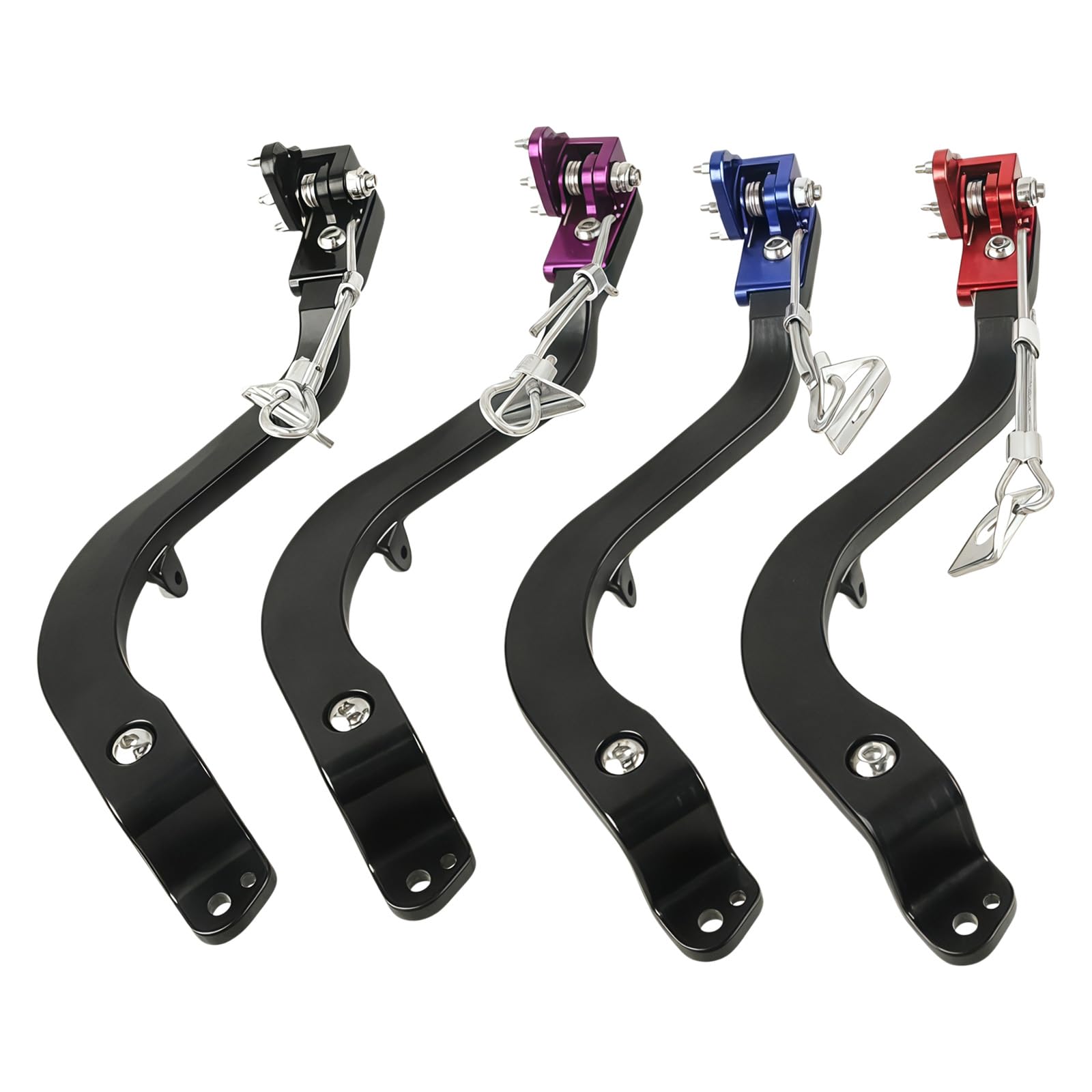 Leva del pedale del freno posteriore migliorata per CRF300L Off Roading Bike migliorato e controllo di facile installazione Poggiapiedi freno ergonomico