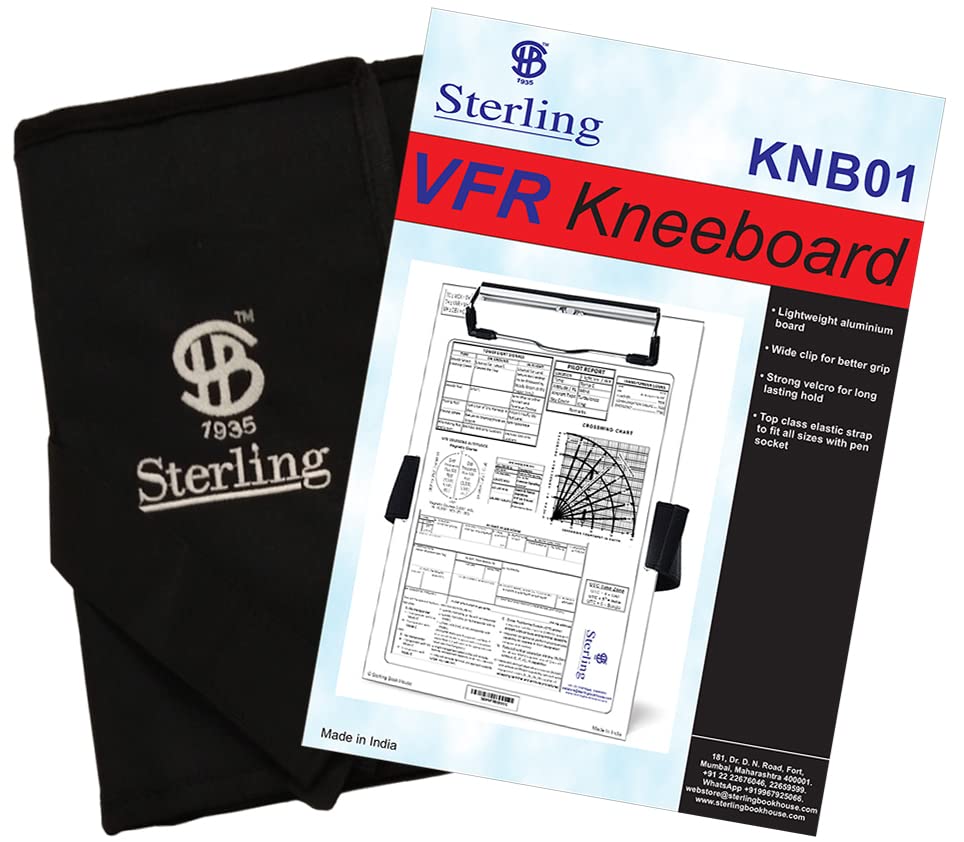 Sterling Book House Tri-Fold VFR Kneeboard