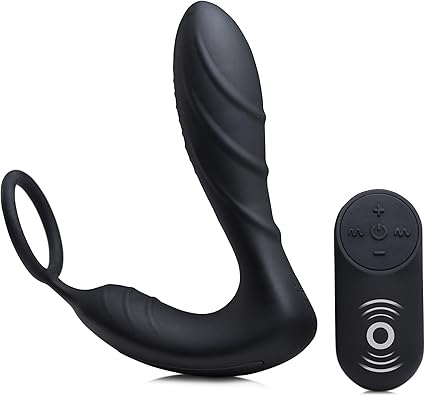 Under Control Vibrador y correa de silicona para próstata con control remoto 1 Unidad 230 g