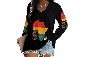 Black History Women's Sweatshirt Long Sleeve Top
