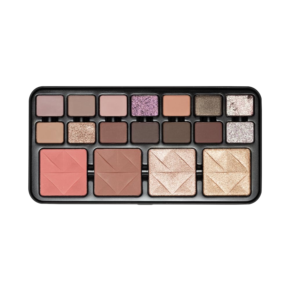 Character Pro Blush/Highlighter & Eyeshadow Palette | All-in-One Face & Eye Palette | Highly Pigmented, Blendable Shades | Matte & Shimmer Finishes | Long-Lasting Makeup Palette-picture-16