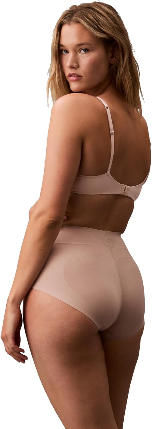 Calvin Klein womens Shapewear Stay-put Stretch High-waist Brief Panty - Image 2