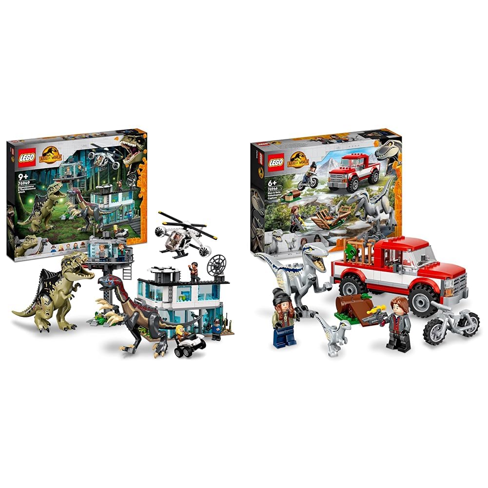 Lego 76949 Jurassic World Giganotosaurus And Therizinosaurus