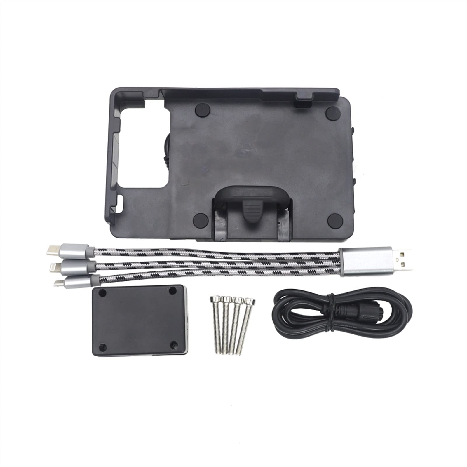 Soporte navegación GPS Soporte De Teléfono Móvil Para Motocicleta, Soporte De Montaje De Navegación Gps, Soporte Central, Soporte De Espejo, Piezas De Modificación Para R850rt R1150rt ( Color : 2 )