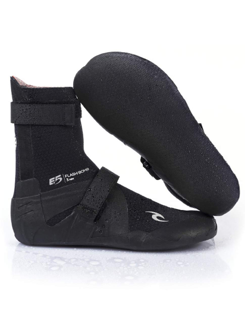 Rip Curl Flashbomb Surfing Booties Round Toe 7mm Lightweight Ultra