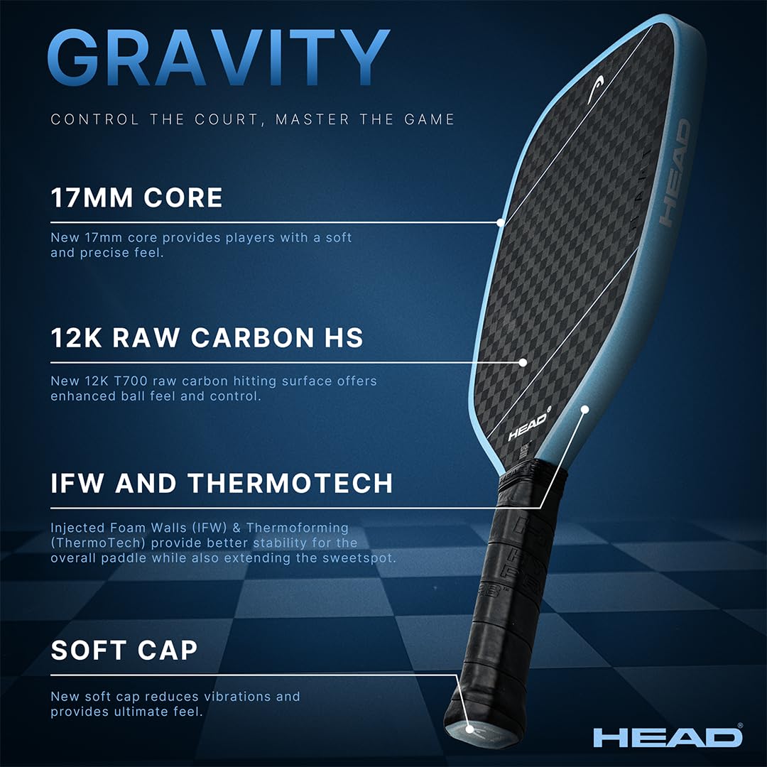 Amazon | HEAD Gravity Tour 2025 ピックルボールパドル | ヘッド(HEAD