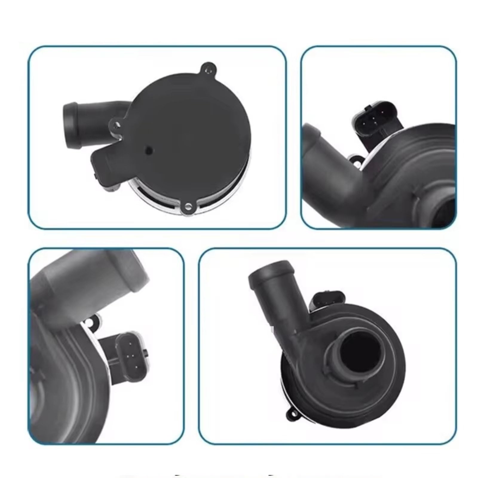 Bomba Agua Motor Compatible Con VW Para Jetta IV 2011- Para Polo V 2009- Piezas De Repuesto De Bomba De Agua De Refrigeración Auxiliar De Motor De Coche 6R0965561A