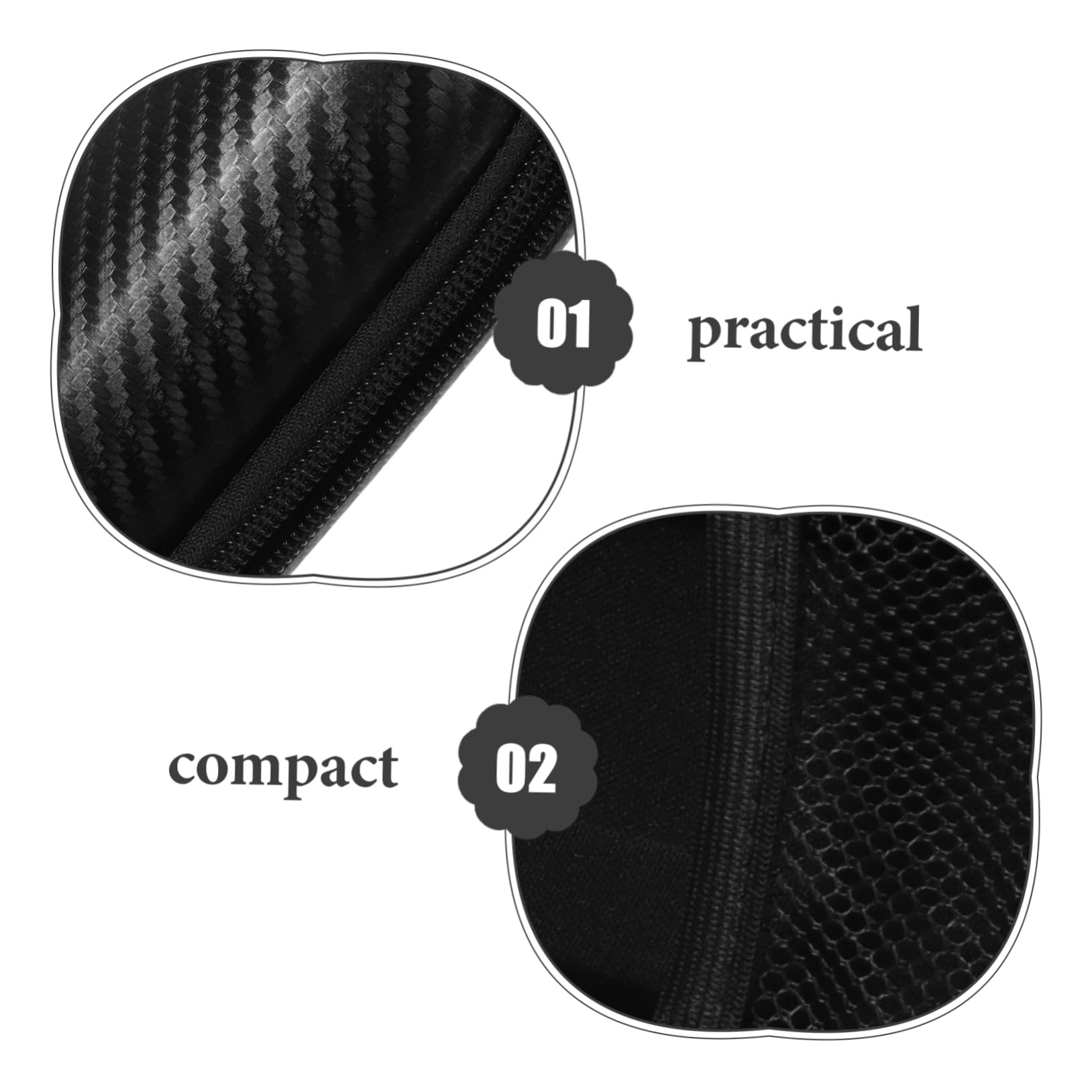 Beavorty 5 Pz Scatola Portaspazzolini Custodia Porta Spazzolino Da Viaggio Custodia Per Spazzolini Portatili Articoli Da Toeletta Da Viaggio Per Donna Portaspazzolino Tessuto a Maglia Black