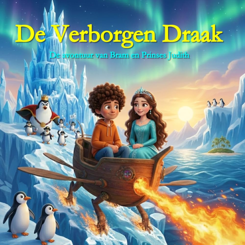 De Verborgen Draak: De avontuur van Bram en Prinses Judith