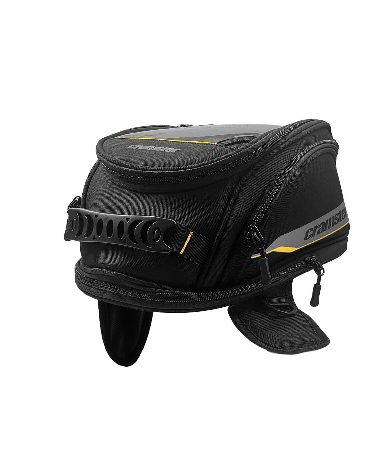 Cramster Beetle V2 Tank Bag 9L - Durable Polyester Fabric | Genuine 3M Reflective Panels | Genuine YKK Zippers - Black-image-30