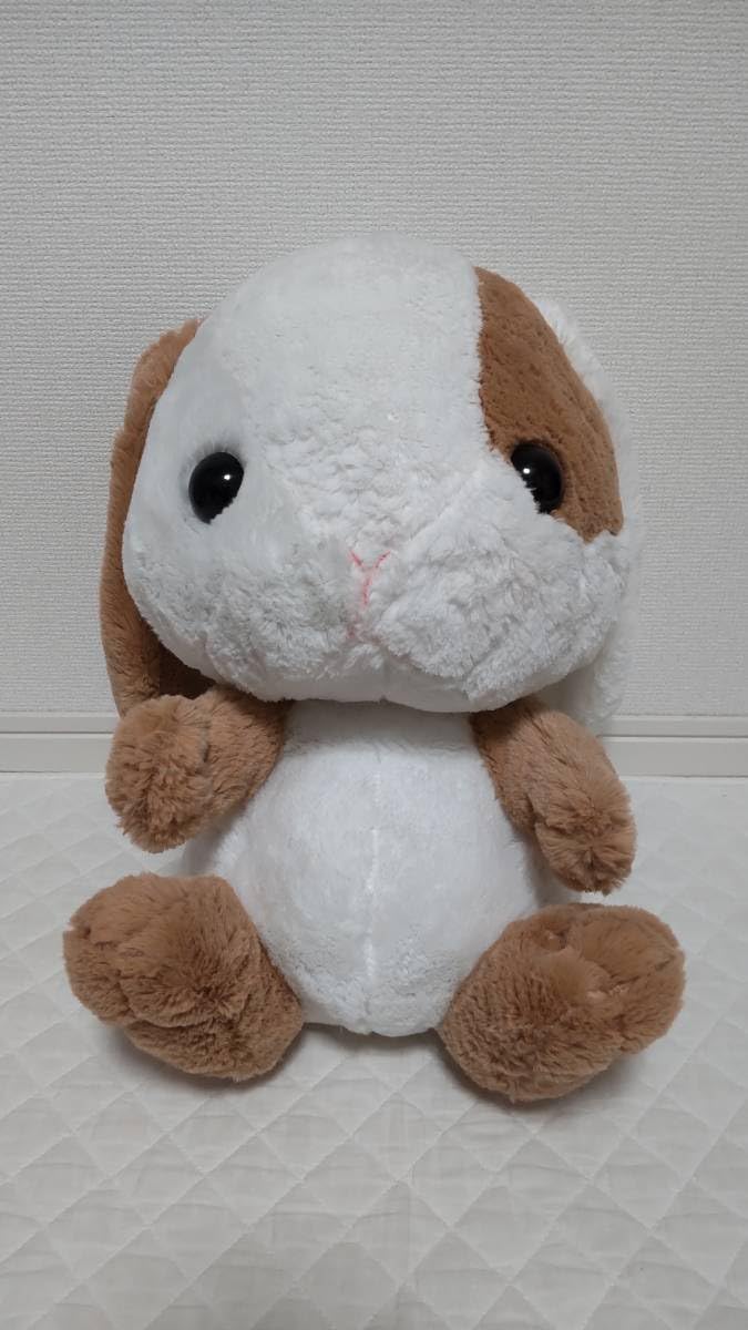 Amazon.co.jp: うさぎ ぽてうさろっぴー まーぶりん ぬいぐるみ 白