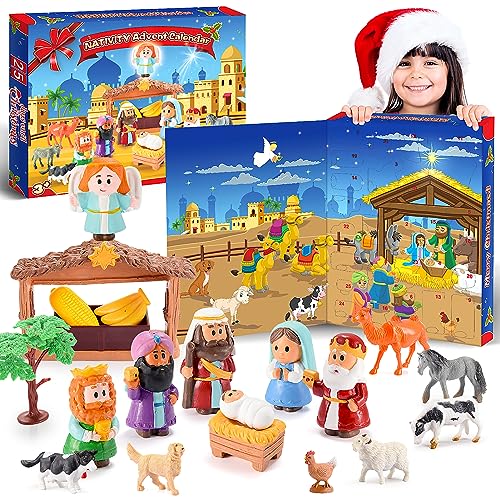 UQYMY Calendario Adviento Kinder 2025 – Kit De 24 Pociones Mágicas Con Botellas, Pigmentos, Purpurina Y Experimentos, Regalo De Navidad Para Niñas De 5 A 11 Años