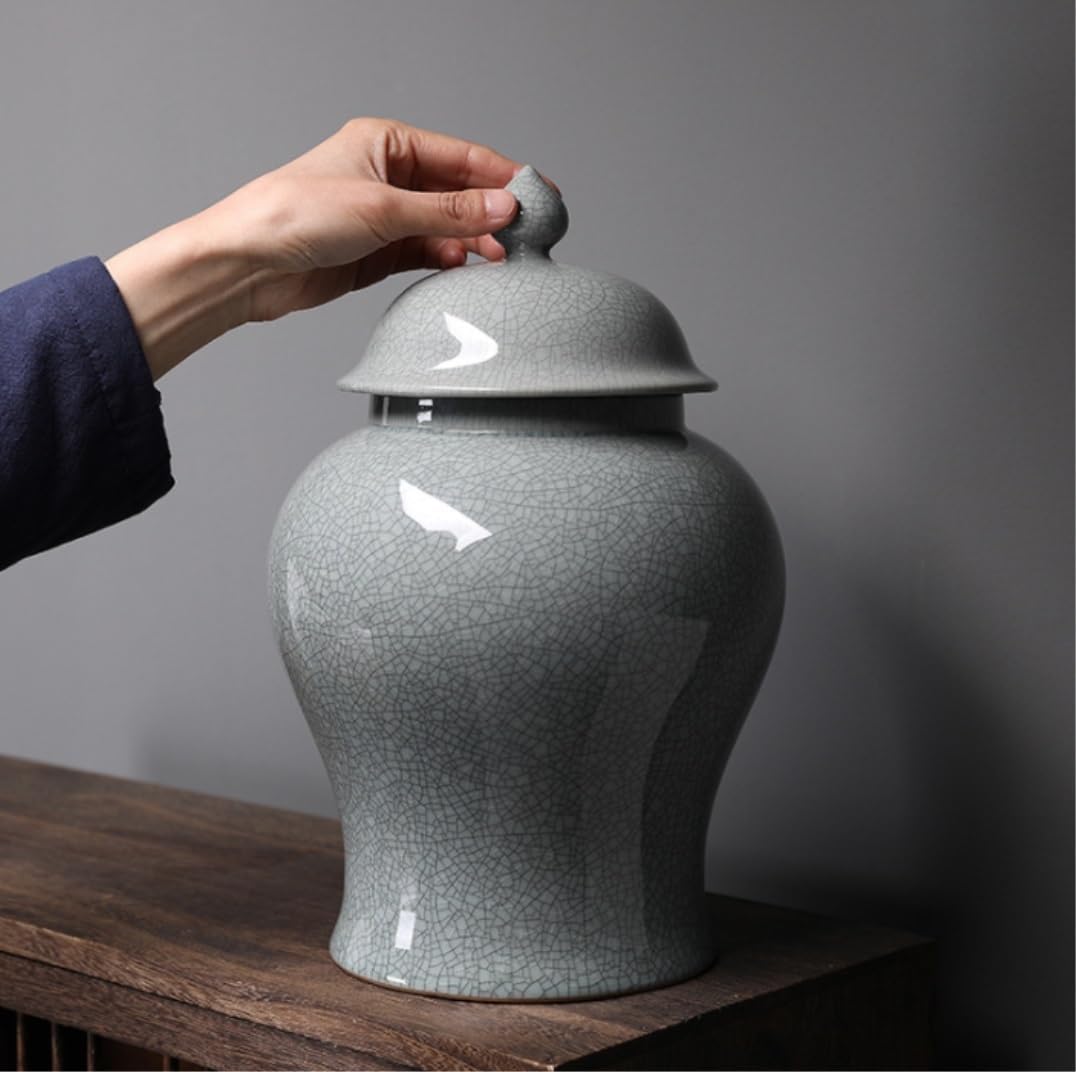 人間国宝 濱田庄司作 黒釉 双耳香炉 蓋付香炉 共箱 M R9216 人間国宝