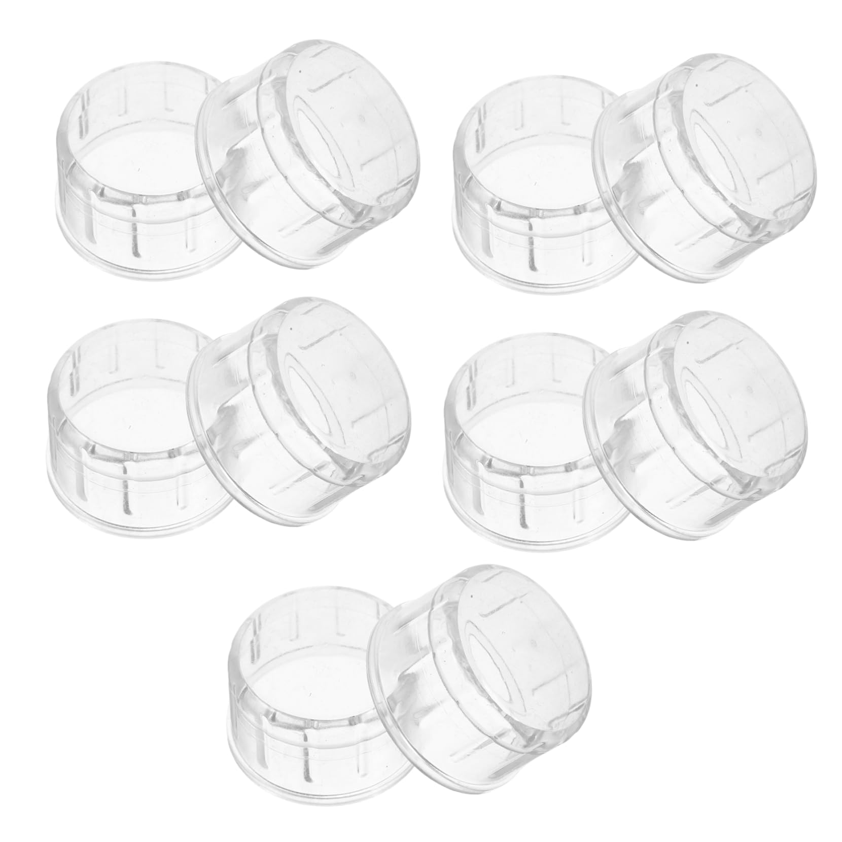 Cabilock 10pcs Heat Resistant Shaker Cup Lids Spill Covers for Juice Milk Tea Cocktail Mixing Versatile Stylish Accessories for Everyday Use