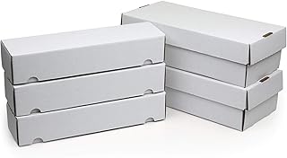 BCW Storage Box Variety Pack for Standard 20pt Trading Cards, 200 lb. Test Strength (800 Count 3-Pack and 1600 Count 2-Pack)