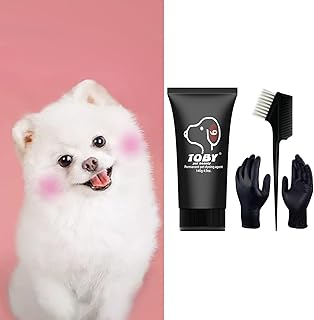 MANON ROSA Permanent Dog Hair Dye - Safe & Gentle Pet Fur Color for All Breeds, Long-Lasting 13 Vibrant Colors, Non-Toxic ...