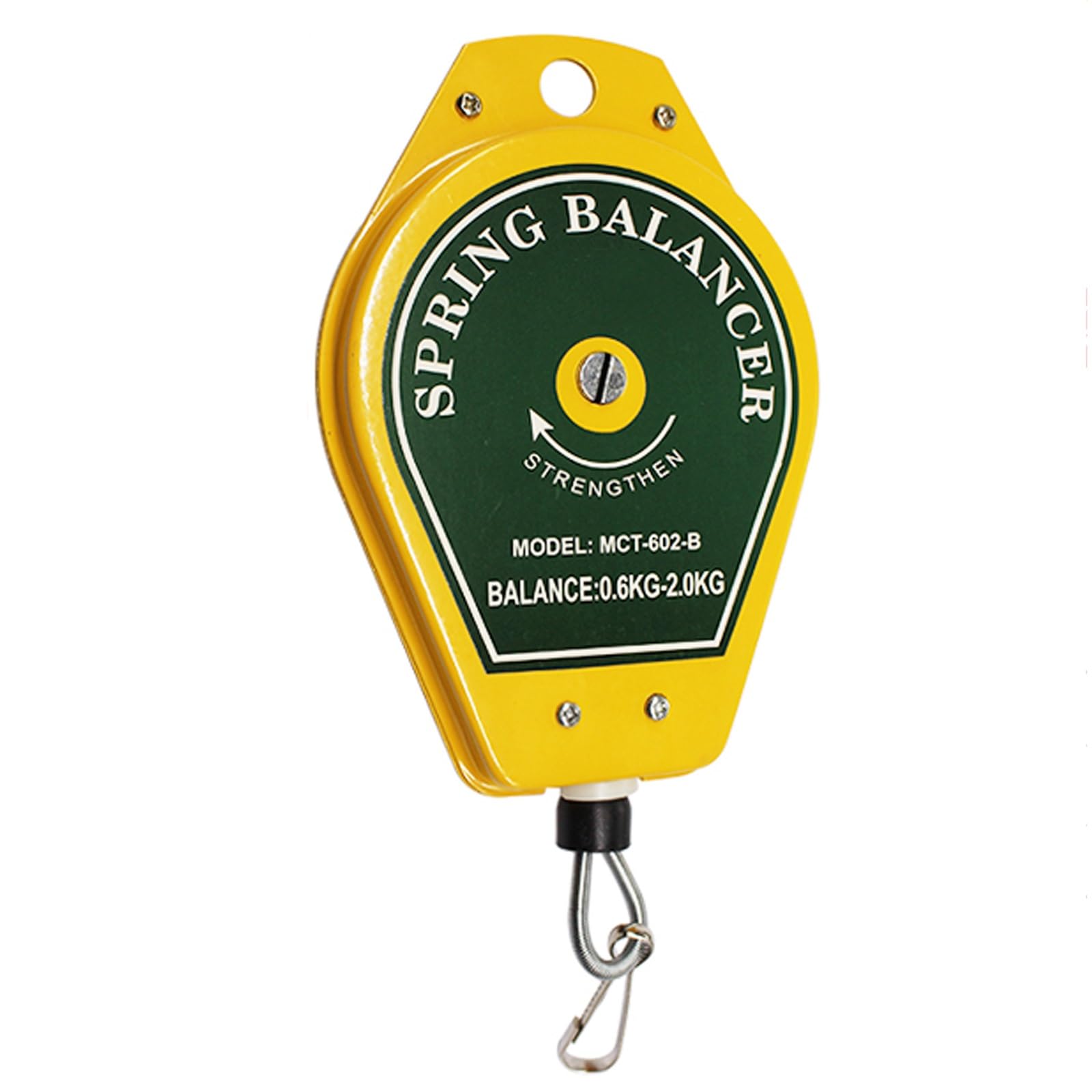 Spring Balancer, Retractable Hanging Tool, Balancer Holder, Adjustable Tension, Safe Reduce Fatigue(0.6-2kg)